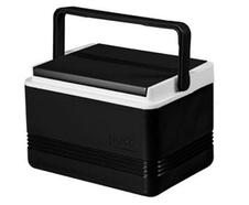 Golf Cart Cooler - Black Igloo Cooler, 9 Quart (Fits Twelve 12 Oz Cans)