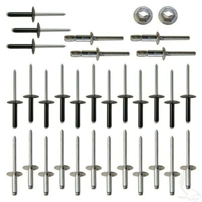 EZGO TXT Golf Cart Body Rivet Kit