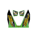 Exhaust Graphics for Pro Circuit Ti-6 KX Green Style 1