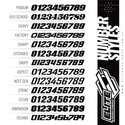 Suzuki Base Number Plate Graphics