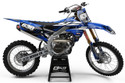 Attack Blue Graphics Kit for Yamaha