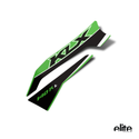 2023 Kawasaki KLX140RL Replica OEM Shroud Graphics LH
