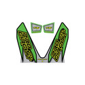 Exhaust Graphics for Pro Circuit T-6 Mini KX Green Style 2