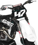 Renegade Black/White Graphics Kit for GAS GAS