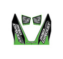 Exhaust Graphics for Pro Circuit Ti-6 KX Green Style 4