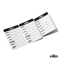 Elite Suspension Settings/Specifications Sticker Set