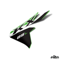 2024 Kawasaki KX85L Replica OEM Shroud Graphics LH