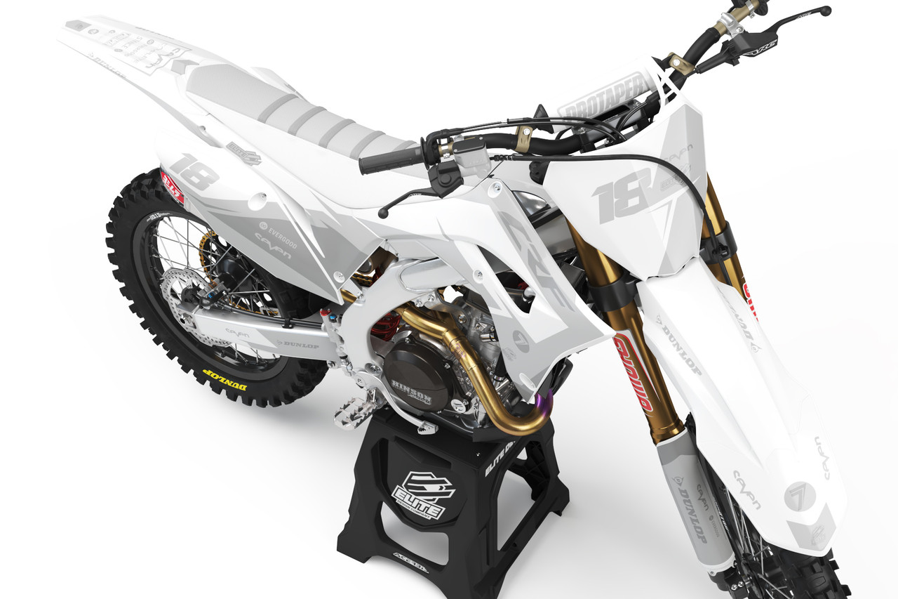 White Graphics Kit Stryker White Graphics Kit for Honda - Elite Design Co.