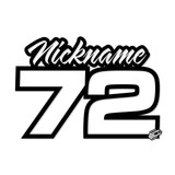 Jersey Print Style 8 Gasoline