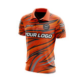 Custom Orange Venom Polo
