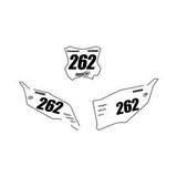Kawasaki Outline Number Plate Graphics