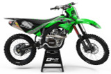 Elite Design Co Kawasaki Riot Green Graphics Kit