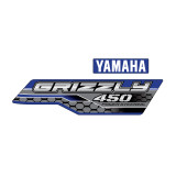 2014 Yamaha YFM450 Grizzly Replica OEM Tank Graphics