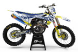 Reverb Yellow Graphics Kit for Husqvarna