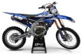 Attack Blue Graphics Kit for Yamaha