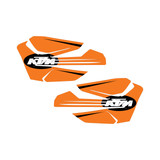 Orange Old School Hand Guards