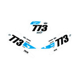 Yamaha Finke Number Plates