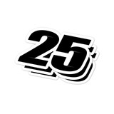 Contour Cut Number Plates