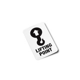 Lifting Point Safety Stickers