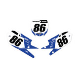 Yamaha Assault Number Plate Graphics