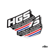 HGS 4 Stroke Style 1 Exhaust Decal 