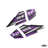 Exhaust Graphics for Yoshimura RS-4 Purple Style