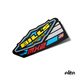 Exhaust Graphics for Bill's Pipes MX2 OEM Style