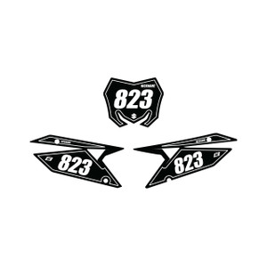 Suzuki Outline Number Plate Graphics Suzuki Outline Number Plate Graphics