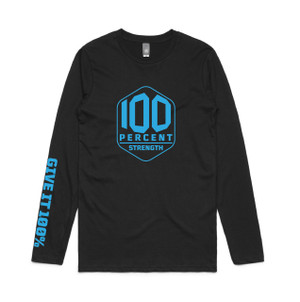 100% Strength Long Sleeve Tee