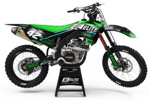 Rapture Green Graphics Kit for Kawasaki