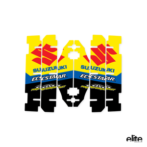 Radiator Louver Graphics Suzuki RM