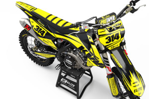 Eclipse Yellow Graphics Kit for KTM Eclipse Yellow Graphics Kit for KTM