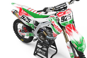 Castrol Graphics Kit for Kawasaki Castrol Graphics Kit for Kawasaki