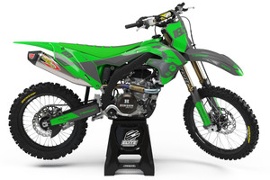 Stryker Green Graphics Kit for Kawasaki