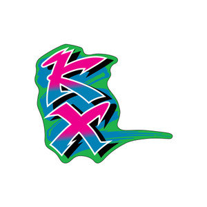 1991 Kawasaki KX125 Replica OEM Shroud Graphics 1991 Kawasaki KX125 Replica OEM Shroud Graphics