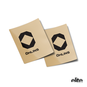 Ohlins Vertical Fork Tube Sticker