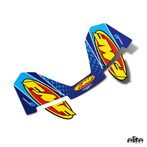 FMF Powercore 4 Blue Style Exhaust Decal