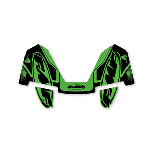 Exhaust Graphics for FMF Factory 4.1 Green & Black Style Exhaust Graphics for FMF Factory 4.1 Green & Black Style