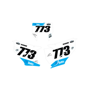 Husqvarna Finke Number Plate Graphics