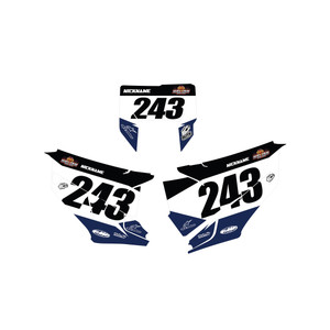 Husqvarna Hattah Number Plate Graphics