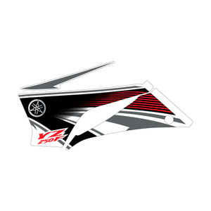 2009 Yamaha YZ250F / YZ450F SE White Replica OEM Shroud Graphics 2009 Yamaha YZ250F / YZ450F SE White Replica OEM Shroud Graphics