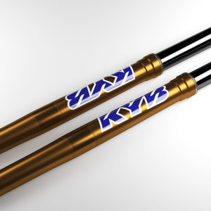 KYB Suspension - Style 1 Blue Fork Tube Sticker