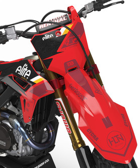 Prototype Red Graphics Kit for Honda Prototype Red Graphics Kit for Honda