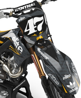 Highline Tan Graphics Kit for Kawasaki Highline Tan Graphics Kit for Kawasaki