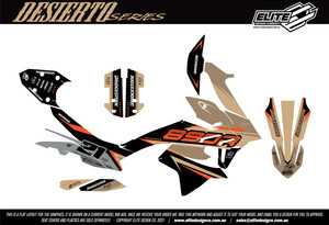 Desierto Graphics for KTM Adventure Desierto Graphics for KTM Adventure