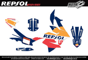 Repsol Replica Graphics for KTM Adventure Repsol Replica Graphics for KTM Adventure