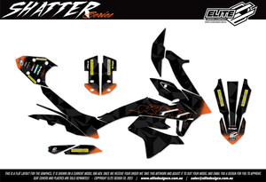 Shatter Graphics for KTM Adventure Shatter Graphics for KTM Adventure
