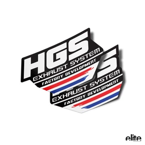 HGS 4 Stroke Style 1 Exhaust Decal 