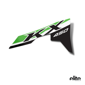 2024 Kawasaki KX450 /X Replica OEM Shroud Graphics