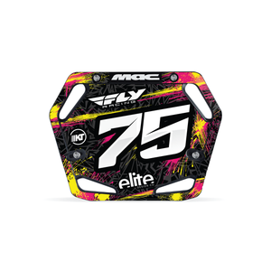 MAC ONE Charge BMX Number Plate Graphic